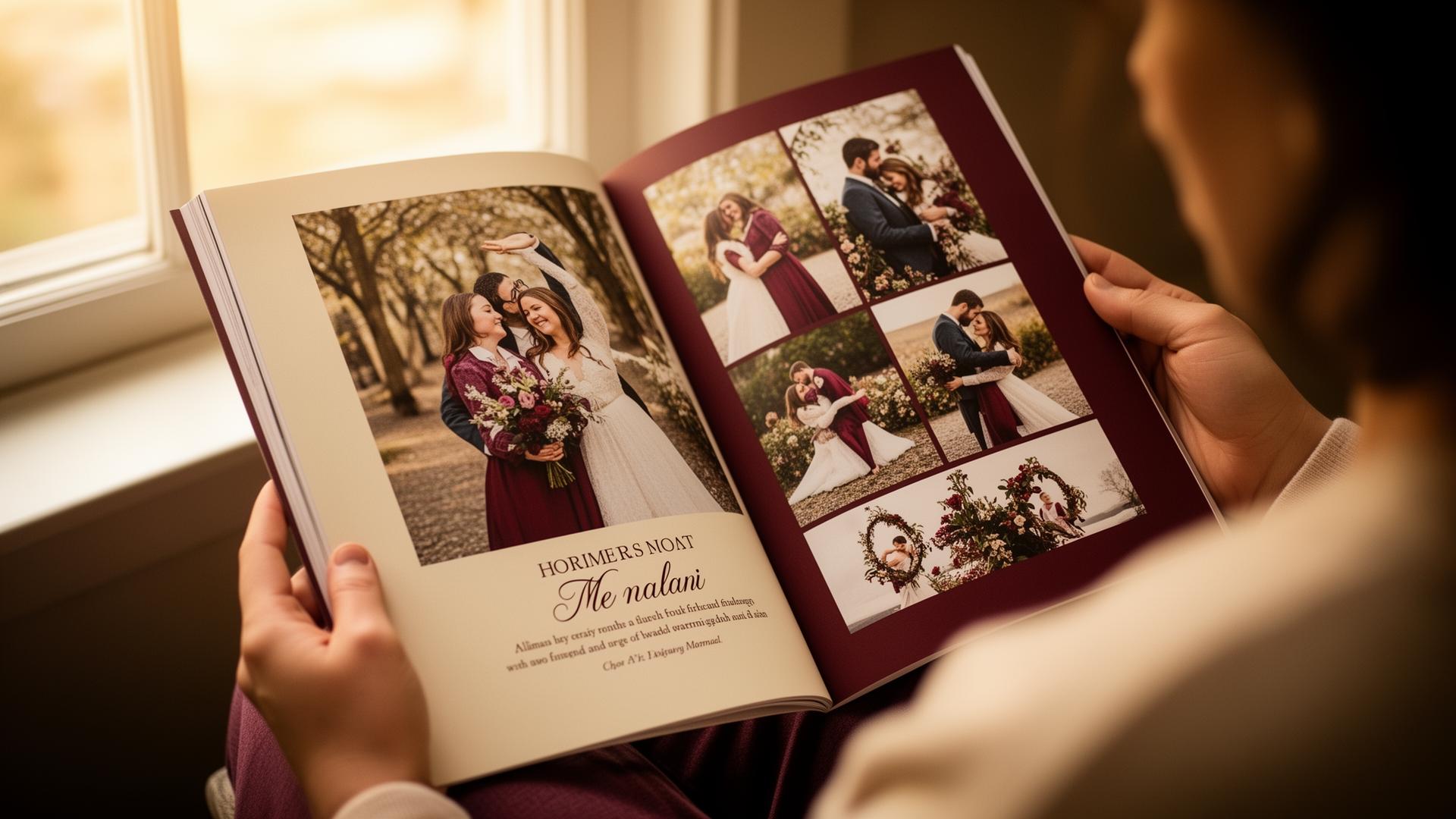 Розворот персоналізованого журналу Lovésco